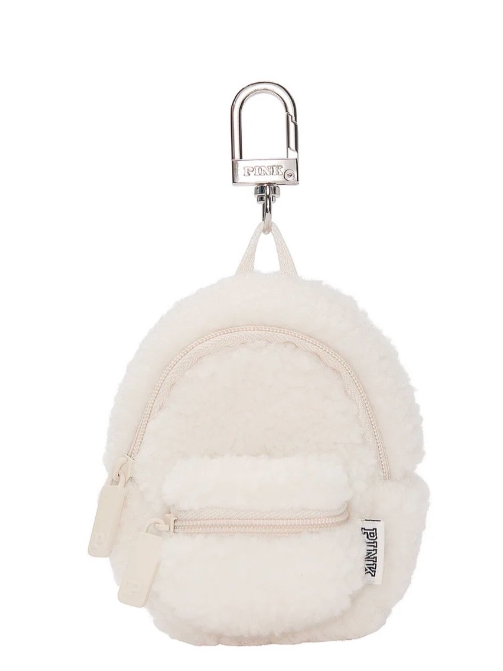 NWT Victoria’s Secret Pink Mini Backpack Keychain Charm